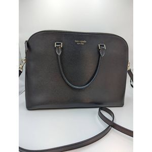 kate spade Black Leather Laptop Bag